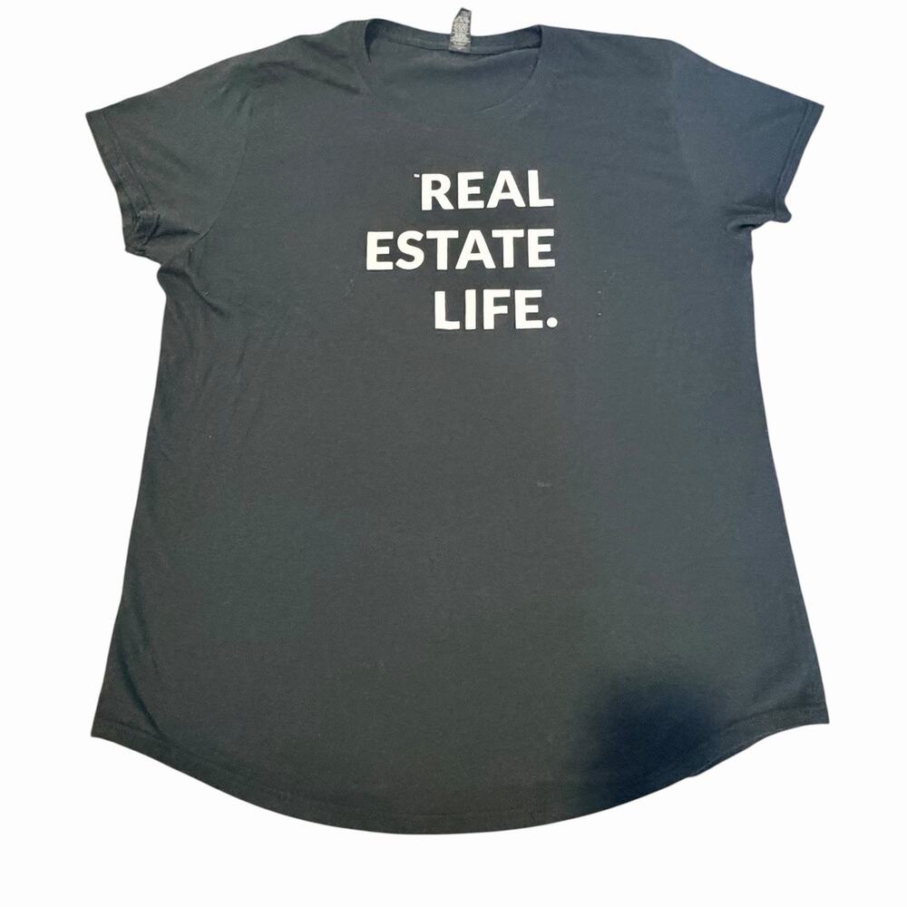 Real Estate Life T-shirt Women’s Size XXL Short Sleeve Flowy Comfy Top